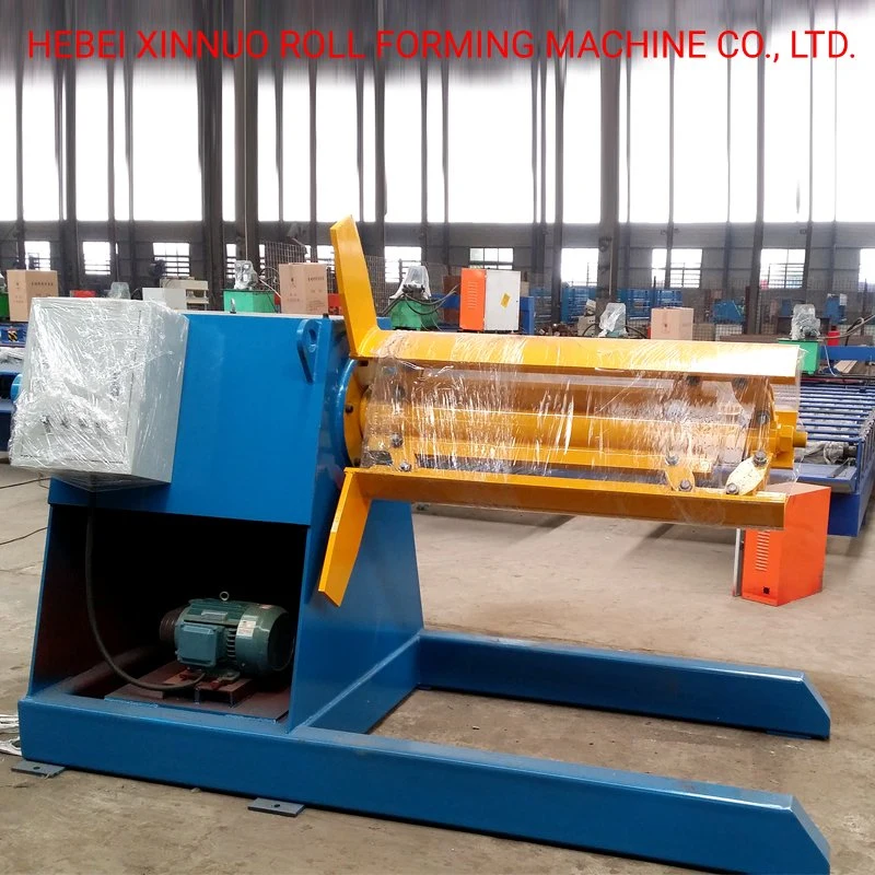 Spot Goods Automatic / Manual Hydraulic Decoiler for Cold Roll Forming Machine