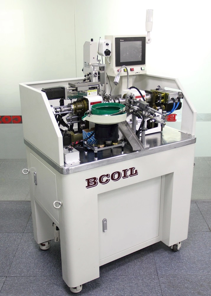 Single-Axis Magnetic Bar Coil Winding Machine