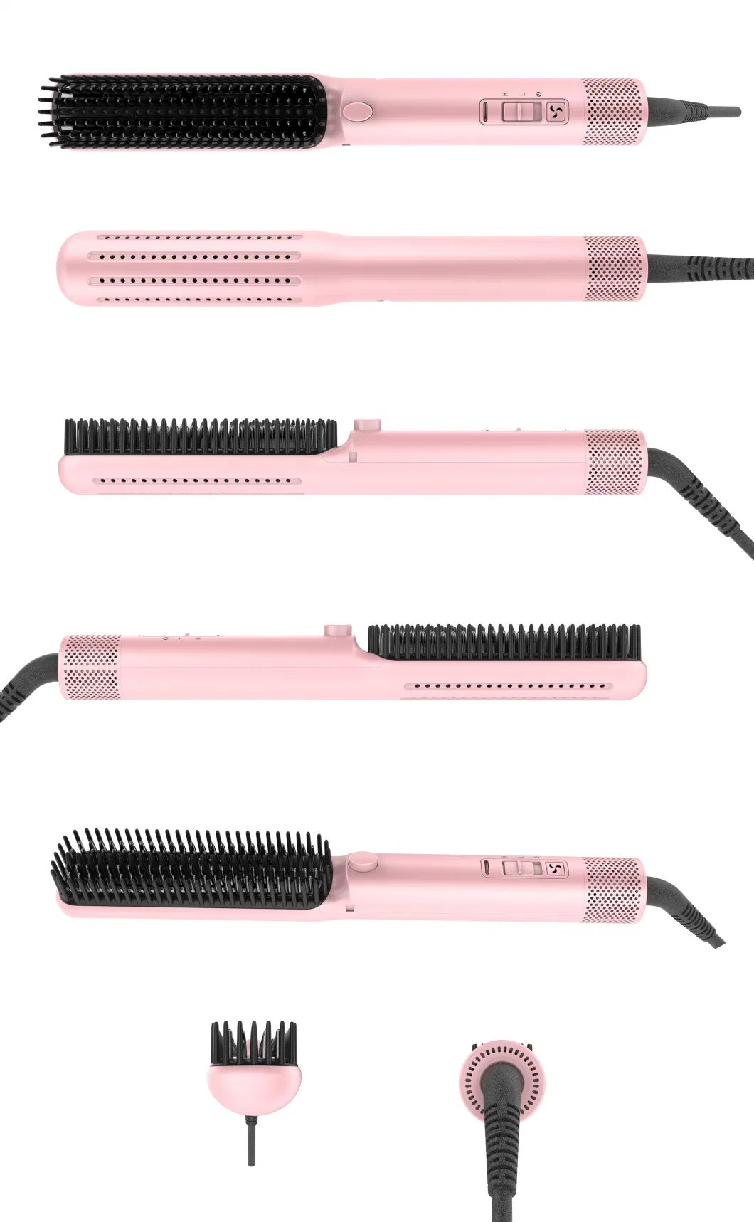 Portable Straighter and Smoother Multifunctional cold wind hair brush