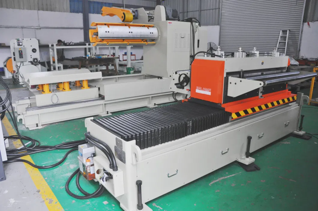 Uncoiler Straightener &amp; Zigzag Feeder Swing Nc Servo Feeder for Sheet Metal Blanking Stamping Press Machine