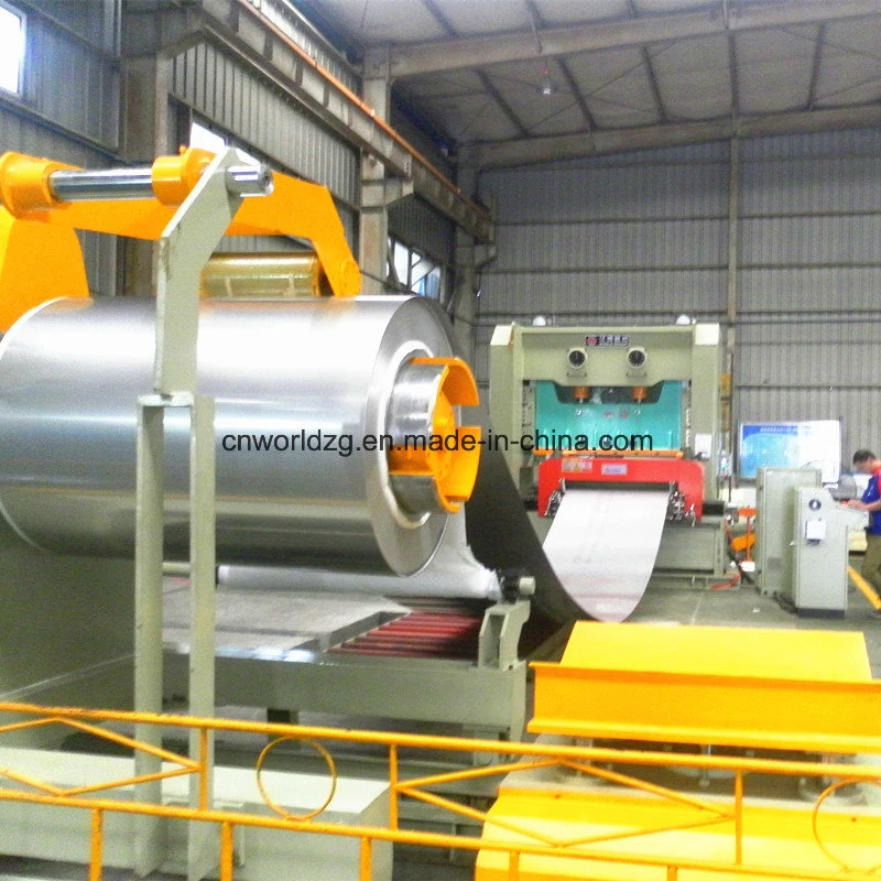 4mm Thickness 1000mm Width Steel Coil Automatic Feeder with Uncoiler